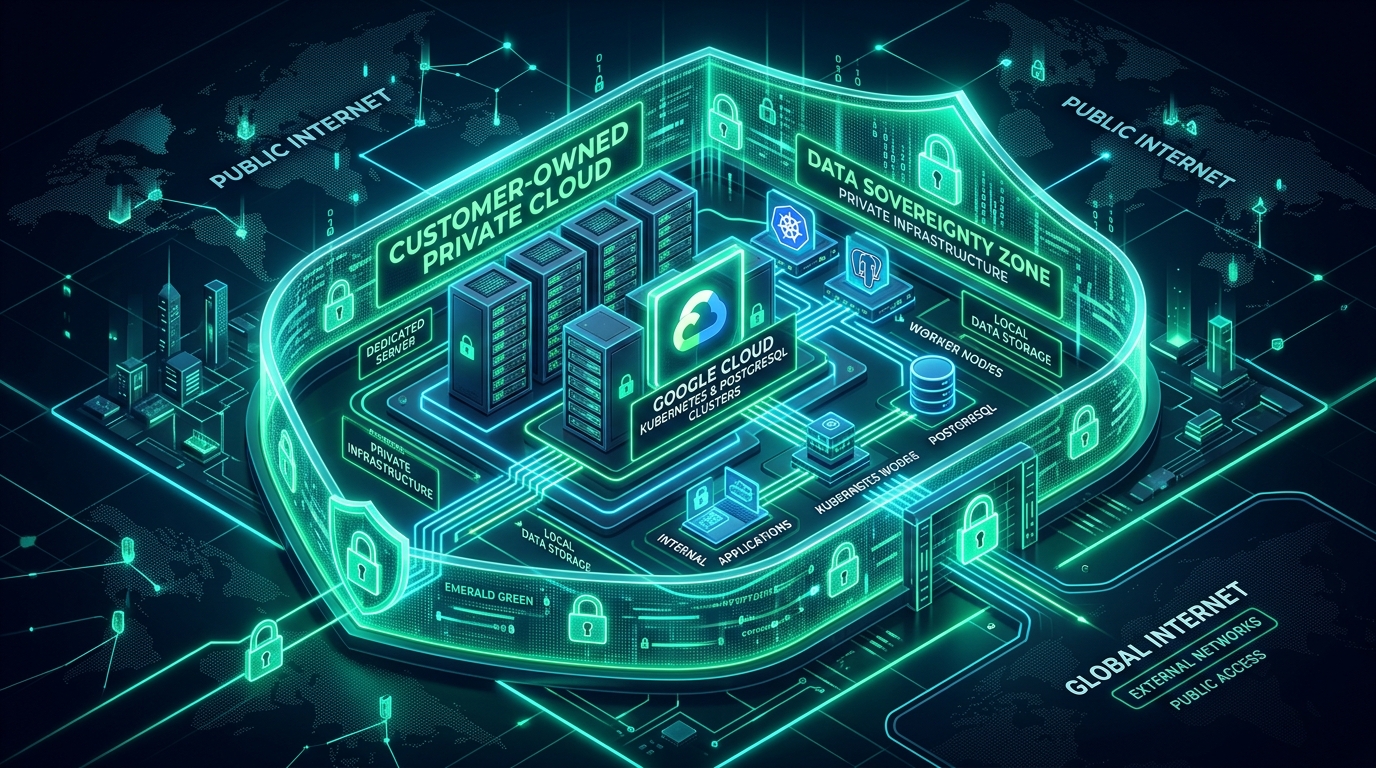 NovaOne Customer-Owned Private Cloud & Data Sovereignty Architecture
